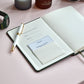 OLIVE LEATHER NOTEBOOK A5